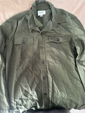 Goodfellow & Co Olive Green Military Field Jacket